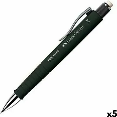 Produktbild von Druckbleistift Faber-Castell Poly Matic Schwarz 0,7 mm (5 Stück)