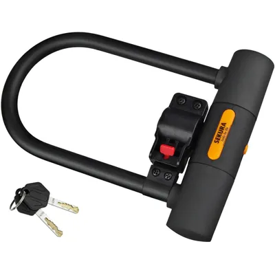 Immagine prodotto di Bicicletta antifurto tipo U, Sekura, supporto, 24,5 x 18 x 4 cm