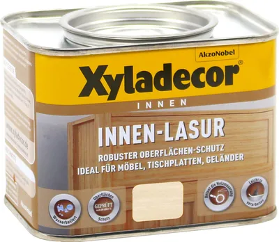 Produktbild von Xyladecor Innen-Lasur, Fertig gemischt, 8 m²/L, 0,5 l