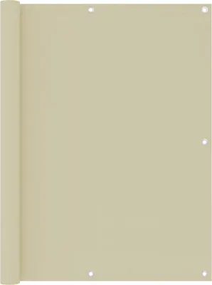 Produktbild von vidaXL Balkon-Sichtschutz Creme 120x300 cm Oxford-Gewebe