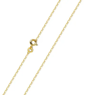 Produktbild von MATERIA Goldkette 333 Gold Damen Mädchen Ankerkette Halskette 45 50cm  Germany K85