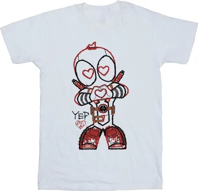 Produktbild von Marvel - T-Shirt für Herren BI49405 (XL) (Weiß)
