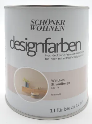 Produktbild von Designfarbe Leichtes Leinenbeige Nr. 10  1 Liter