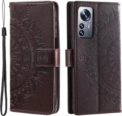 Produktbild von Hülle für Xiaomi 12 Pro Handyhülle Flip Case Cover Handy Tasche Etui Mandala