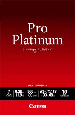 Obrázok produktu pre Canon Photo Paper Pro Platinum - A3 plus (329 x 423 mm)