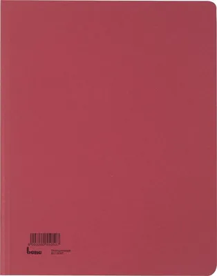 Produktbild von Einschlagmappe A4 Karton 250g/qm rot Packung mit 25 Stück