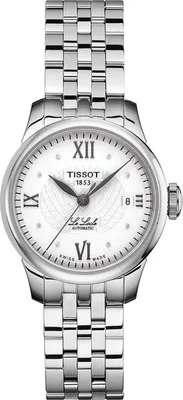 Produktbild von Tissot Damenuhr mit Automatikwerk, Saphirglas, Edelstahl und 5 ATM wasserdicht