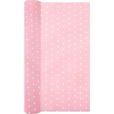 Produktbild von Papier Tischläufer MINI DOTS ROSE rosa weiß 40x490cm Airlaid Home Fashion WA