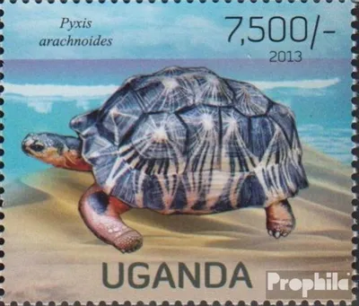 Produktbild von Briefmarken Uganda 2013 Mi 3009 (kompl.Ausg.) postfrisch Schildkröten