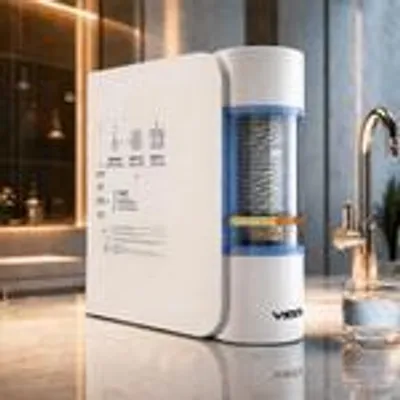 Produktbild von VIESTA® RW210 Umkehrosmoseanlage 600 GPD Direct-Flow Wasserfiltersystem UV-Sterilisation 7-Stufen-Filtration App-Steuerung Leckageschutz