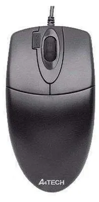 Produktbild von A4Tech OP-620D, Beidhändig, Optisch, USB Typ-A, 800 DPI, Schwarz