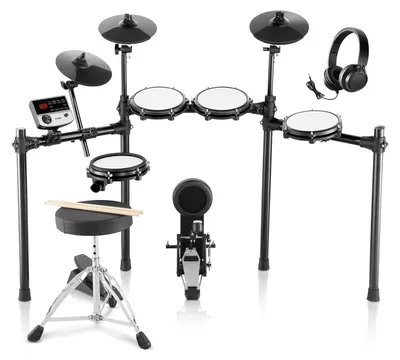 Immagine prodotto di Kit di batteria elettronica - Set di batteria elettronici - Batteria elettronica - E-drums - Batteria - 32 set di batteria e 480 suoni