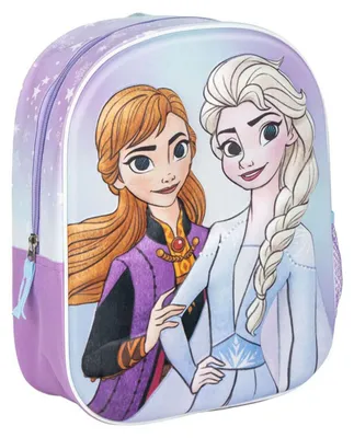 Immagine prodotto di Zaino scuola Frozen azzurro 31 x 26 x 10 cm