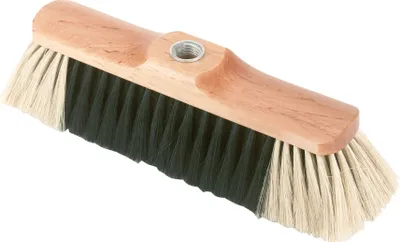 Produktbild von Kerbl Besen 28cm Roßhaarmischung mit Gewinde