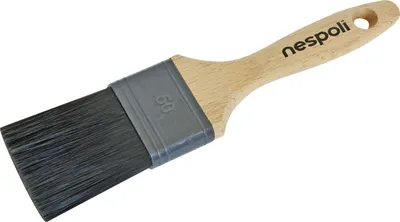 Produktbild von Nespoli Flachpinsel 50 mm schwarz