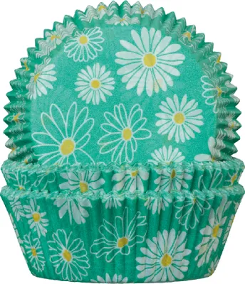 Produktbild von Demmler Muffinformen Gänseblümchen - zum Dekorieren selbstgemachter Muffins - 60Stk. pro Packung - 5012936050