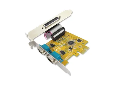 Produktbild von IO Sunix PCIe 2x Seriell / 1x Parallel MIO6479A