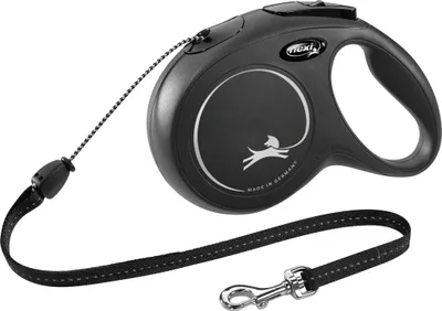 Produktbild von Flexi New CLASSIC 8 m Schwarz Hund Rückziehbare Leine