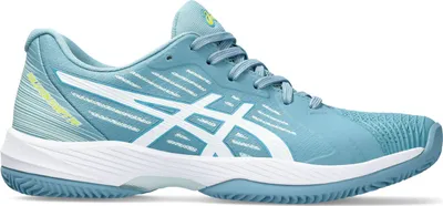 Image de Chaussures de Tennis Asics Solution Swift FF Terre Battue Femmes Bleu Blanc