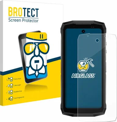 Produktbild von BROTECT Schutzglas für Ulefone Armor Mini 20 Pro Schutzfolie Panzer Folie Glas Display Schutz klar