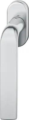 Produktbild von FSB Fenstergriff 341267 - Griff auf ovaler Rosette, Edelstahl matt
