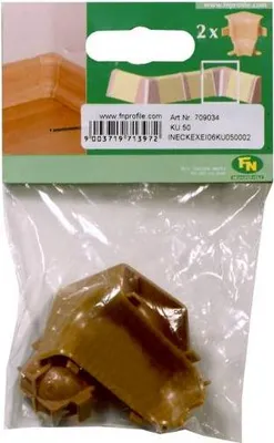 Produktbild von Inneneck für Kunststoffleiste KU.050 Eiche