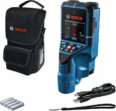 Obrázek produktu pro Bosch Professional D-tect 200 C lokalizační přístroj, radarová technologie, včetně tašky, s poutkem na ruku