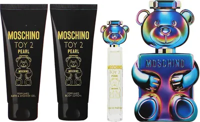 Produktbild von Moschino Toy 2 Pearl Eau De Parfum Spray 100ml Set 4 Pieces