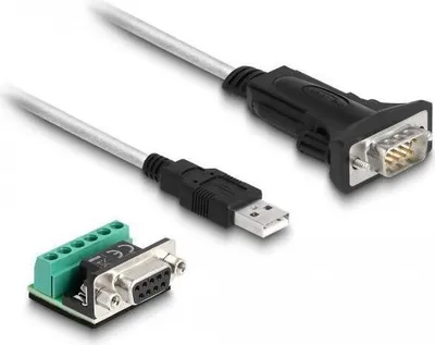 Productafbeelding van Delock 63465 DELOCK Adapter USB 2.0 Typ-A zu 1 x Seriell RS-422/485 Stec.