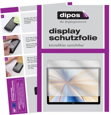 Produktbild von 2x Schutzfolie für Huawei MateBook E (2019) klar Displayschutzfolie Folie Display Schutz dipos
