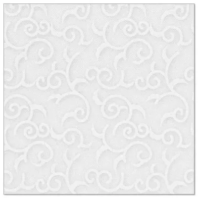 Produktbild von Papstar Servietten "ROYAL Collection" 1/4-Falz 40 cm x 40 cm weiß "Casali", 5 x 50 Stück