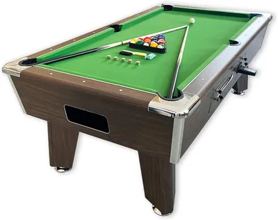 Produktbild von Billardtisch 7 Fuß - Pooltisch - Spieltisch - Billardtisch - Poolbillard - Grüne Tischauflage