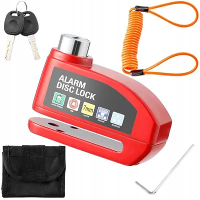 Produktbild von DiscLock Alarm Bremsscheibenschloss Laut Stark für Motorrad