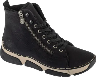Produktbild von Rieker Booties 45920-01, Schnürschuhe, Damen, Schwarz