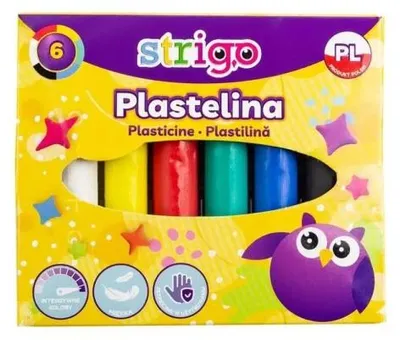 Produktbild von Knetmasse 6 Farben STRIGO