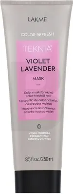 Obrázok produktu pre Lakmé Teknia Color Refresh Violet Lavender Mask vyživujúca maska ​​s farebnými pigmentmi pre vlasy s fialovými odtieňmi 250 ml