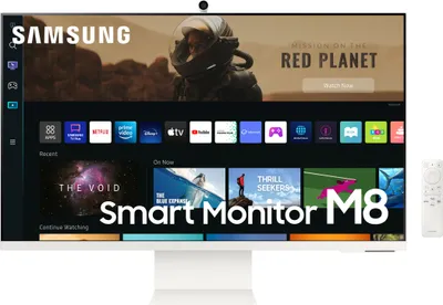 Zdjęcie produktu dla Samsung LS32BM801UU, 81,3 cm (32"), 3840 x 2160 px, 4K Ultra HD, 4 ms, Biały