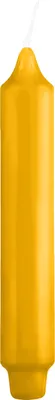Produktbild von Stabkerzen mit Zapfenfuß Goldgelb 250 x Ø 30 mm, 12 Stück
