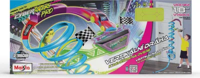 Produktbild von Maisto - Cyber Racers, Spielset - Vertikale Trschiene mit Spielzeugauto, Hhe ca. 2m