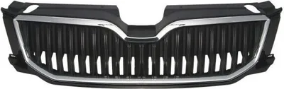 Produktbild von BLIC 6502-07-7522995P Kühlergrill Frontgrill für SKODA Octavia III Combi (5E5) Chrom Schwarz