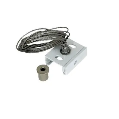 Produktbild von Qub Pendelset für 3-Phasen-Schienenbeleuchtung – Weiß – 500 cm – Höhenverstellbar – Modernes Design – Ideal für Schienensysteme
