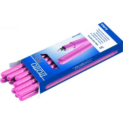 Image de Tratto Pen stylo fin Rose 12 pièce(s)