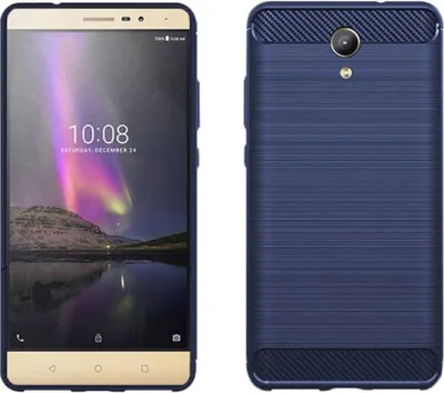 Produktbild von Schutzhülle Handyhülle für Lenovo Phab2 Case Cover Carbon Optik Blau