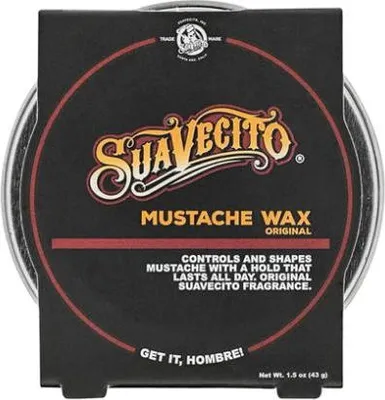 Immagine prodotto di Suavecito - Cera per baffi originale - Cera per lo styling dei baffi 57g