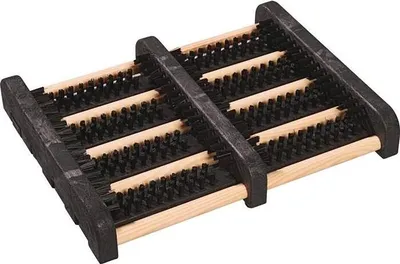 Immagine prodotto di Zerbino nero/naturale 100% PP L270xL340xS55mm