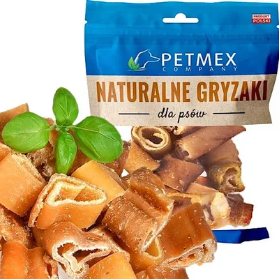 Immagine prodotto di Snack per cani Petmex Croccantini in pelle di maiale 100 g