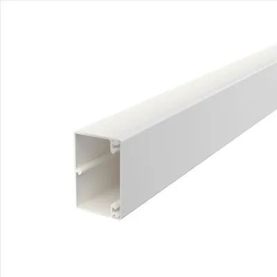 Produktbild von OBO WDK40060RW Wand-u.Deckenkanal m.Bodenlochung 40x60x2000 PVC 6191134