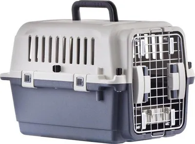 Productafbeelding van Reisbox: Comfortabel en veilig voor huisdieren - Grijs
