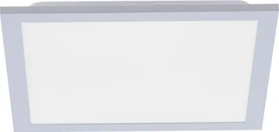 Produktbild von Leuchten Direkt LED Deckenleuchte Flat silber 29,5 x 29,5 cm dimmbar
