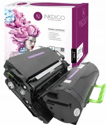 Produktbild von Inkdigo Trommel + Toner 50F0Z00 / 50F2H00 für Lexmark MS310d, MS310dn, MS312dn, MS315dn – Schwarz,, KI-generiertes Bild